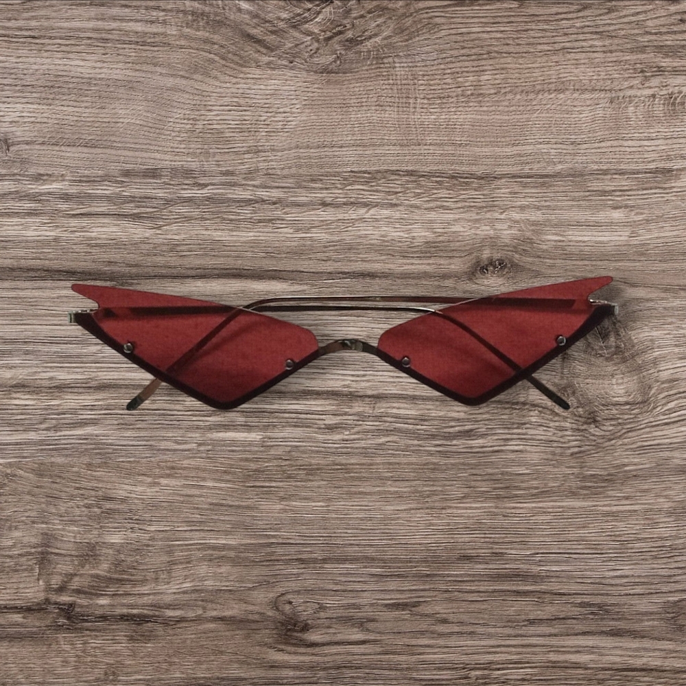 Stylish Red Sunglasses